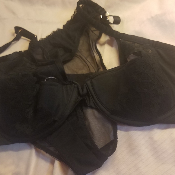 Savage X Fenty by Rihanna Intimates set Size L Pink & Black - Picture 2 of 2